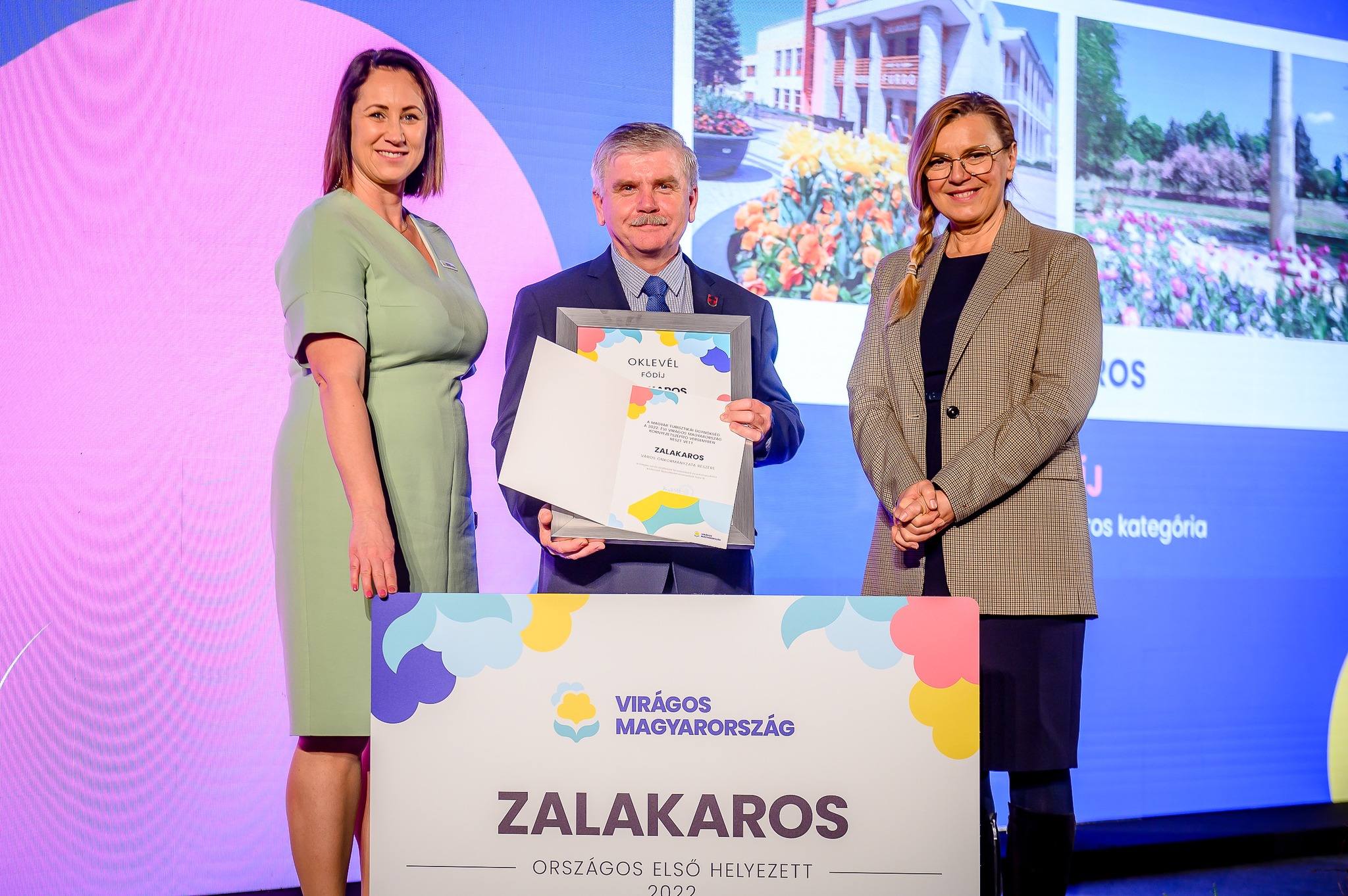 Kiosztották a Virágos Magyarország elismeréseket: Zalakaros és Balatongyörök is díjat kapott