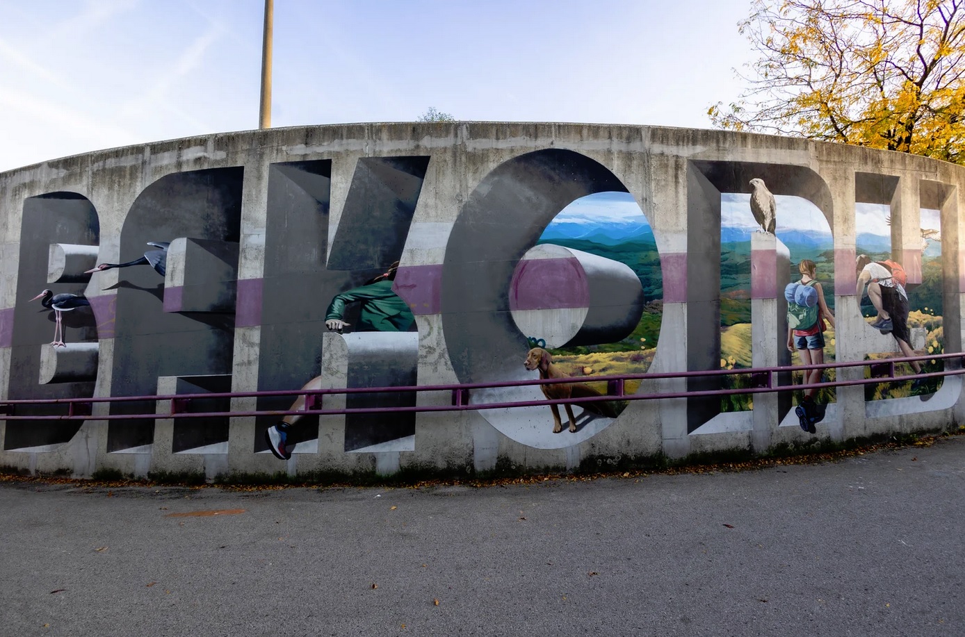 Óriás festmények Veszprémben: elkészültek a street art projekt első alkotásai