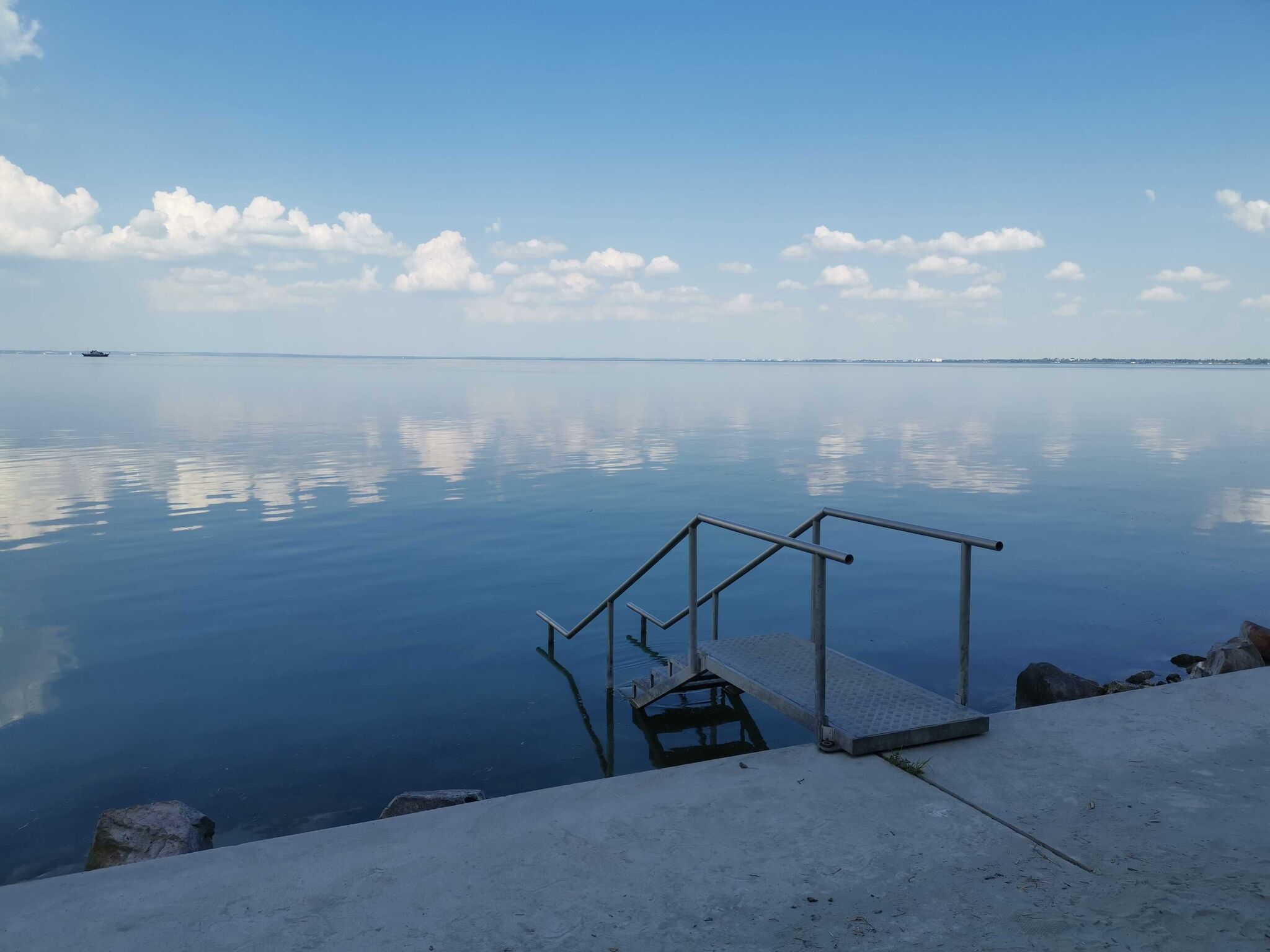 Ismét alkalmas fürdésre a tihanyi Somosi szabadstrand vize