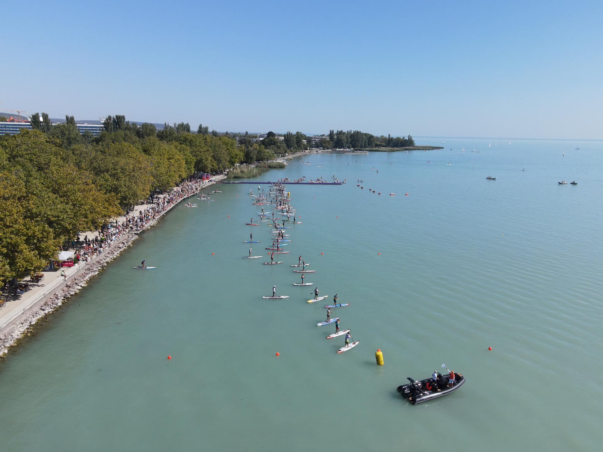 Ismét SUP-világbajnokság lesz Balatonfüreden 2028-ban