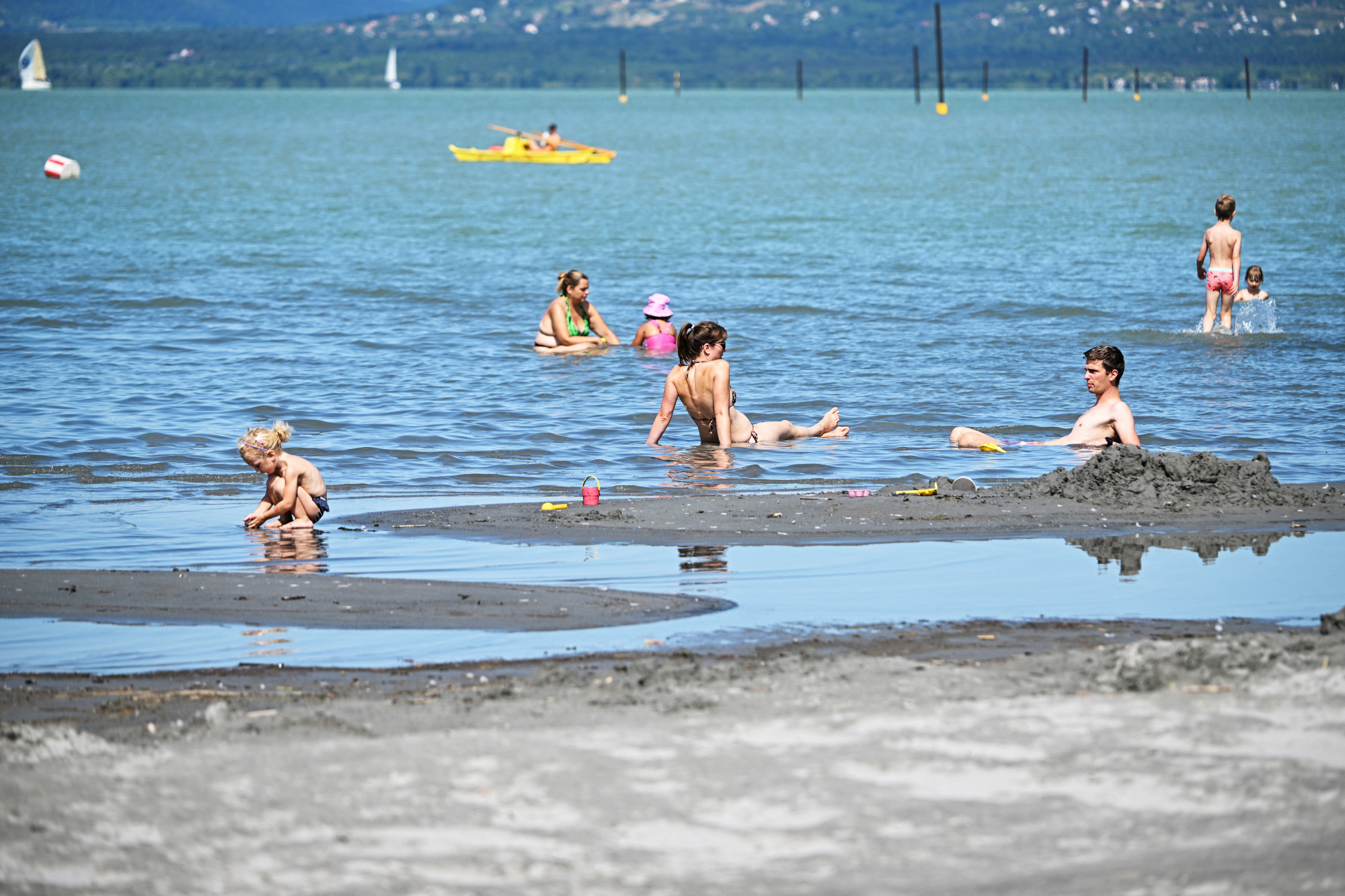 Aggasztóan alacsony a Balaton vízszintje