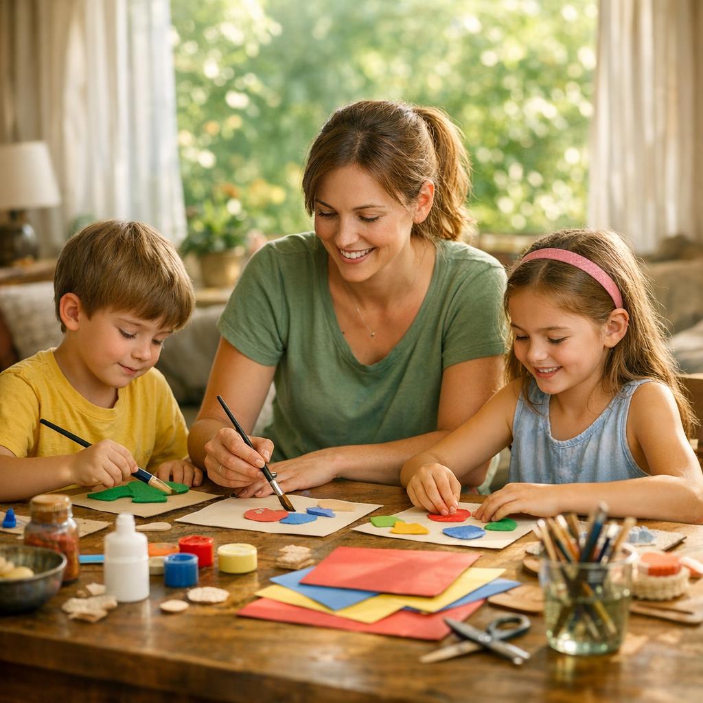 Családi elfoglaltság a nyaralás alatt: egyszerű kellékek, nagy élmény