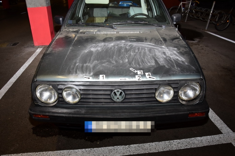 GTA Veszprém: kettes Golfot akartak elkötni, még aznap elkapták őket